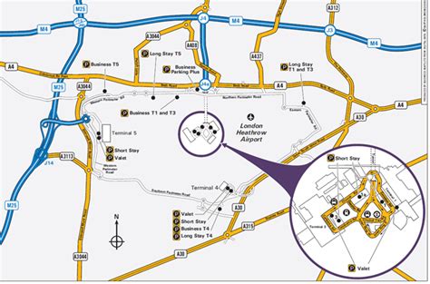 heathrow pod parking map